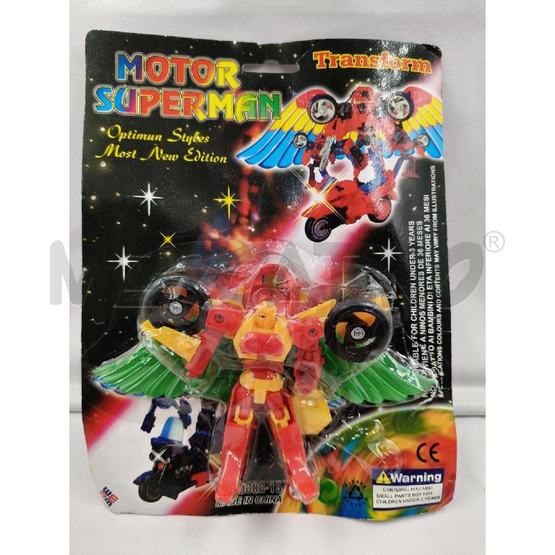 MODELLINO ROBOT MOTOR SUPERMAN  | Mercatino dell'Usato Roma talenti 3