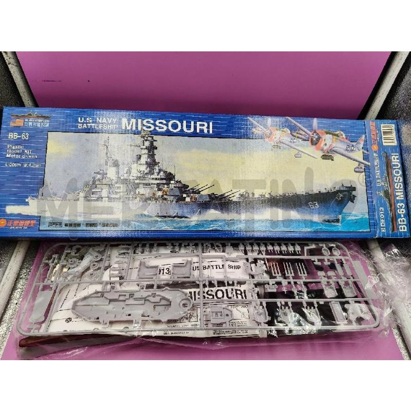 MODEL KIT MISSOURI US NAVY BATTLESHIP BB63 | Mercatino dell'Usato Roma talenti 2