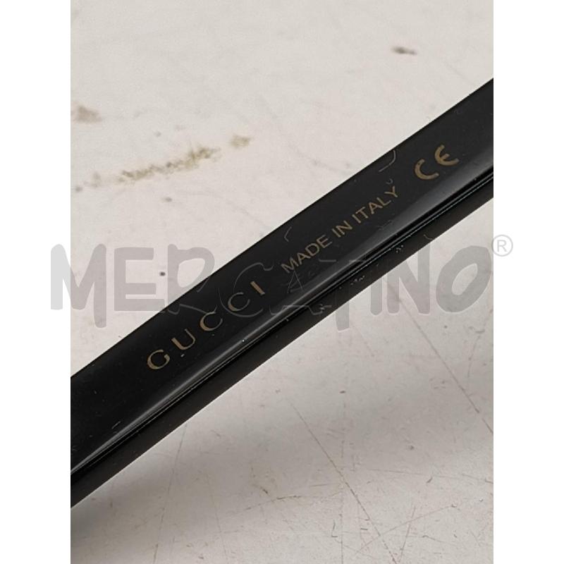 MONTATURA OCCHIALI GUCCI MAXI RETT NE LOGO STRASS | Mercatino dell'Usato Roma talenti 4