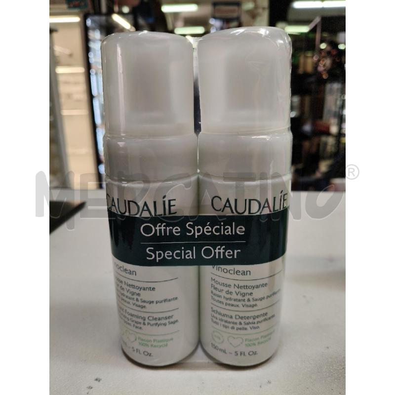 MOUSSE DETERGENTE PACK 2 CAUDALIE VINOCLEAN | Mercatino dell'Usato Roma talenti 1