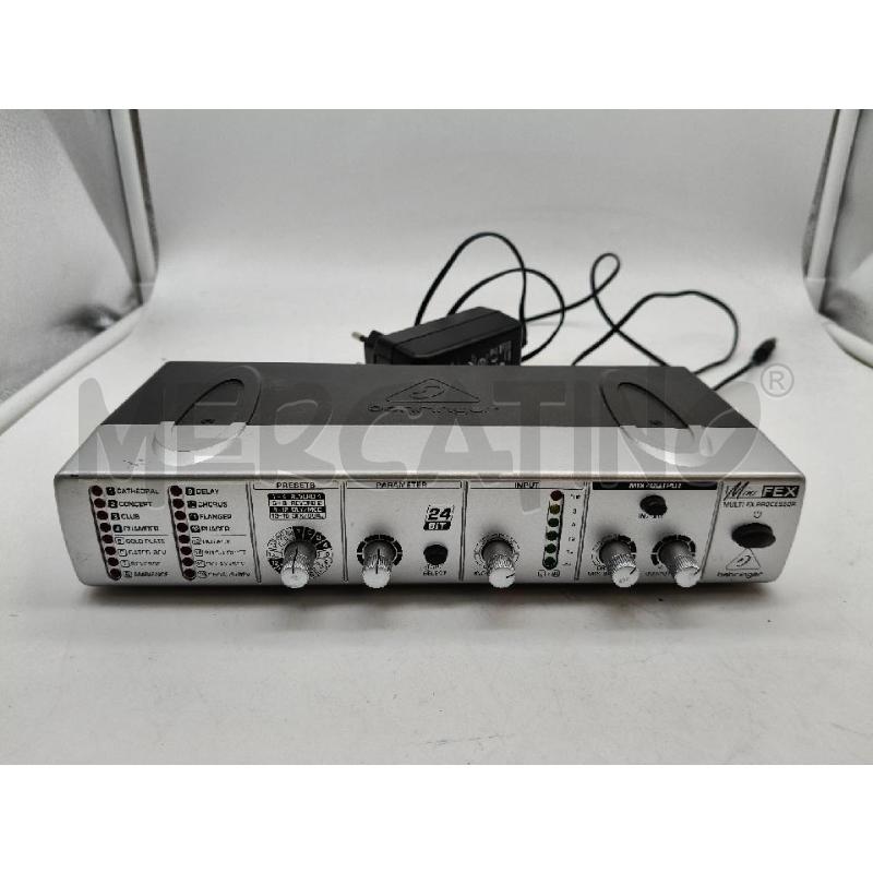MULTI FX PROCESSOR BEHRINGER MINI FEX CON CAVO | Mercatino dell'Usato Roma talenti 1