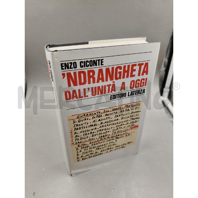 NDRANGHETA CICONTE | Mercatino dell'Usato Roma talenti 1