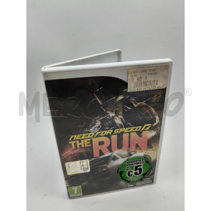 NEED FOR SPEED THE RUN NINTENDO WII | Mercatino dell'Usato Roma talenti 1