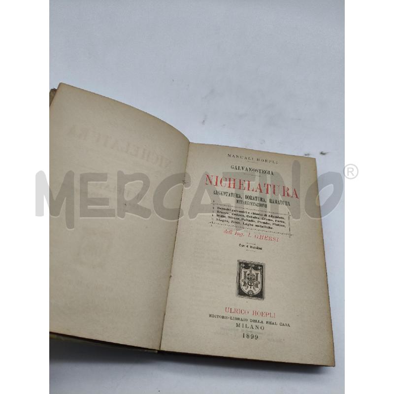 NICHELATURA ARGENTATURA DORATURA RAMATURA METALLIZZAZIONE | Mercatino dell'Usato Roma talenti 4