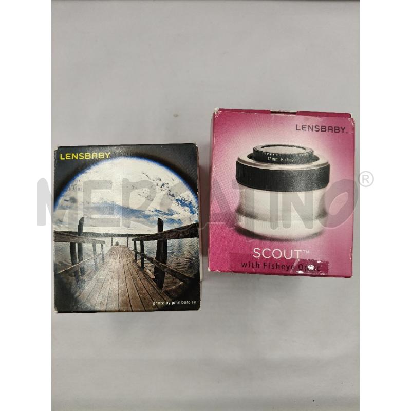 OBIETTIVO FISHEYE PER NIKON LENSBABY | Mercatino dell'Usato Roma talenti 5