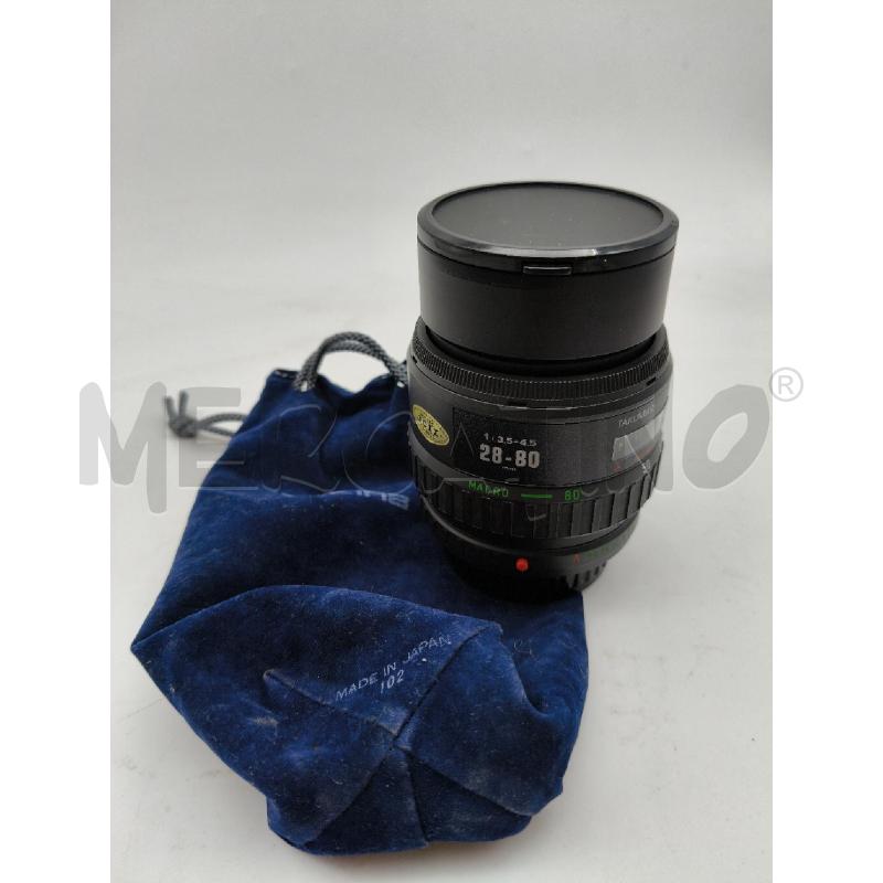 OBIETTIVO TAKUMAR-F ZOOM 28-80 | Mercatino dell'Usato Roma talenti 1