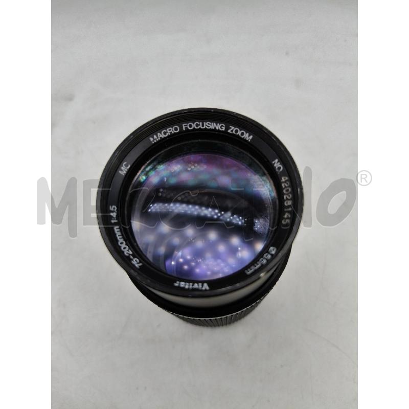 OBIETTIVO VIVITAR 75-200M 1:4.5 55MM | Mercatino dell'Usato Roma talenti 4