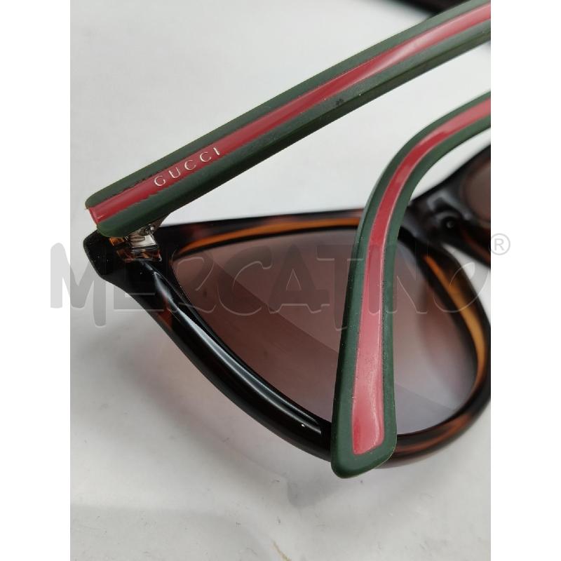 OCCHIALI D DA SOLE GUCCI MARRONE ASTA VER/RSS | Mercatino dell'Usato Roma talenti 5