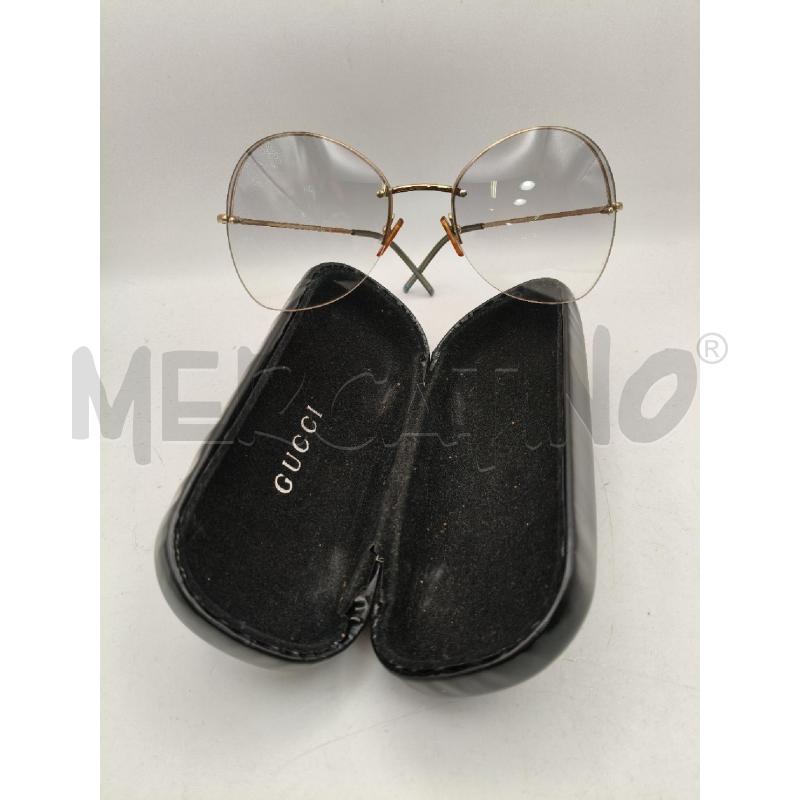 OCCHIALI D GUCCI DA SOLE VINT GOLD   | Mercatino dell'Usato Roma talenti 1