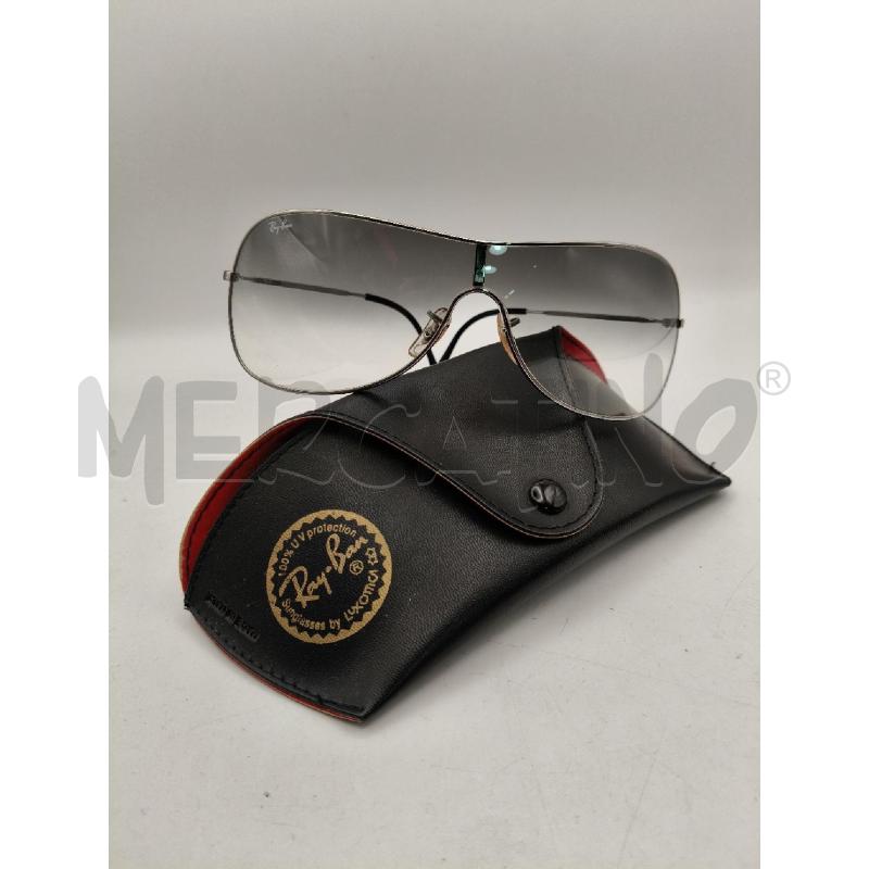 OCCHIALI D RAY BAN MASCHERINA SFUM GRI  | Mercatino dell'Usato Roma talenti 1