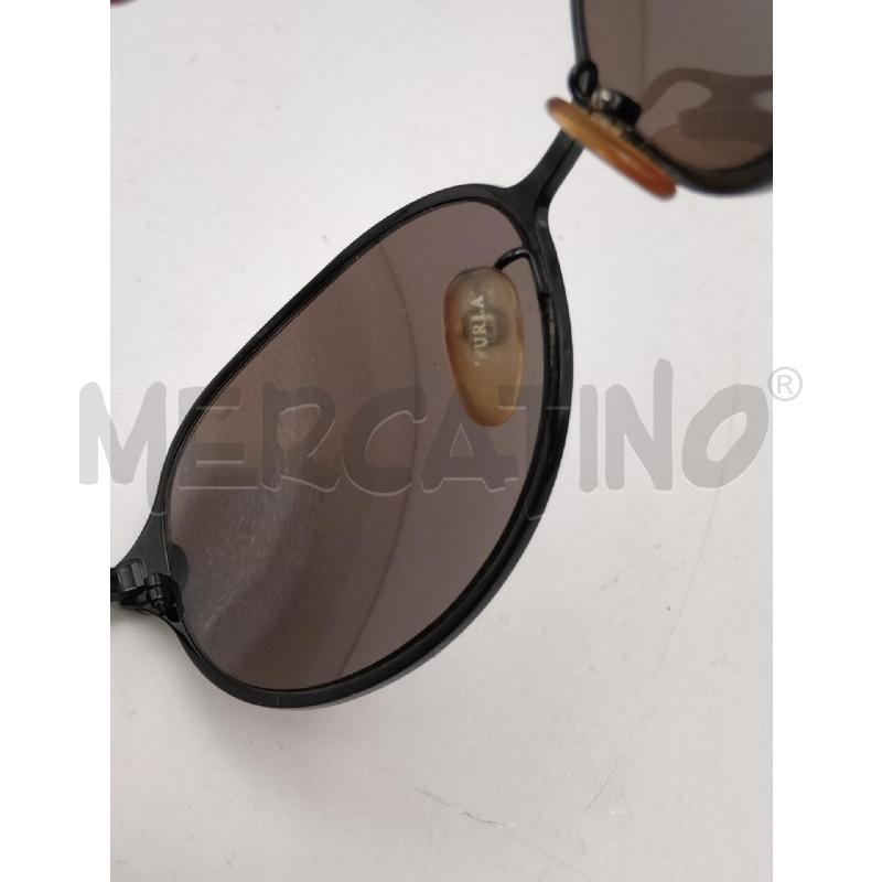 OCCHIALI SOLE FURLA TONDO NERO LOGO STRASS | Mercatino dell'Usato Roma talenti 4