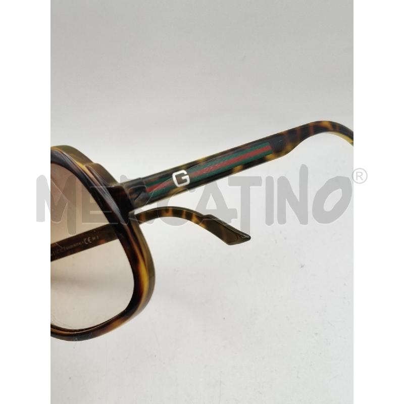 OCCHIALI SOLE GUCCI TART ASTA BANDA WEB | Mercatino dell'Usato Roma talenti 2