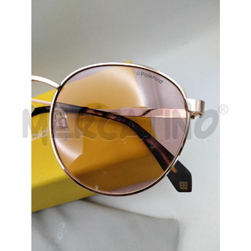 OCCHIALI SOLE POLAROID TONDO DOR LENTE ROSA | Mercatino dell'Usato Roma talenti 2