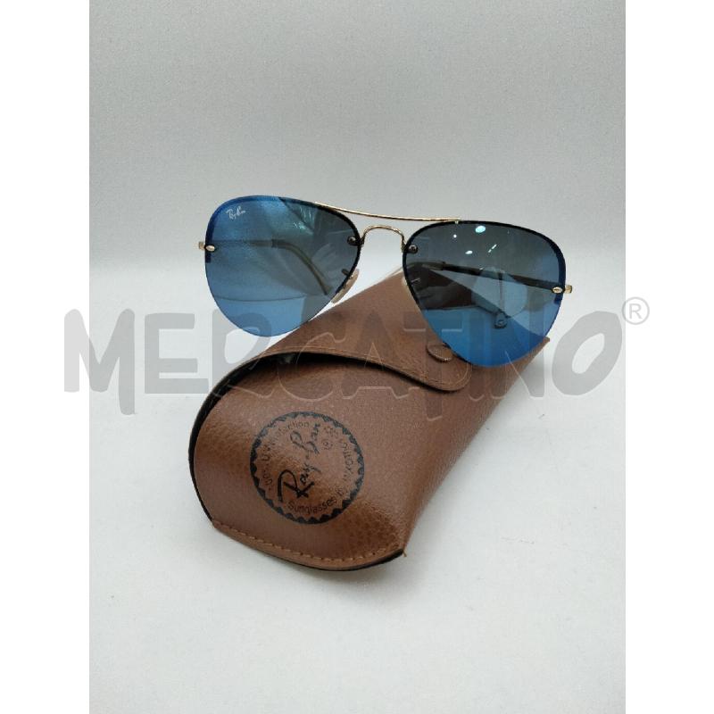 OCCHIALI SOLE RAYBAN LENTE A GIONO AZZ PONTE DOR | Mercatino dell'Usato Roma talenti 1