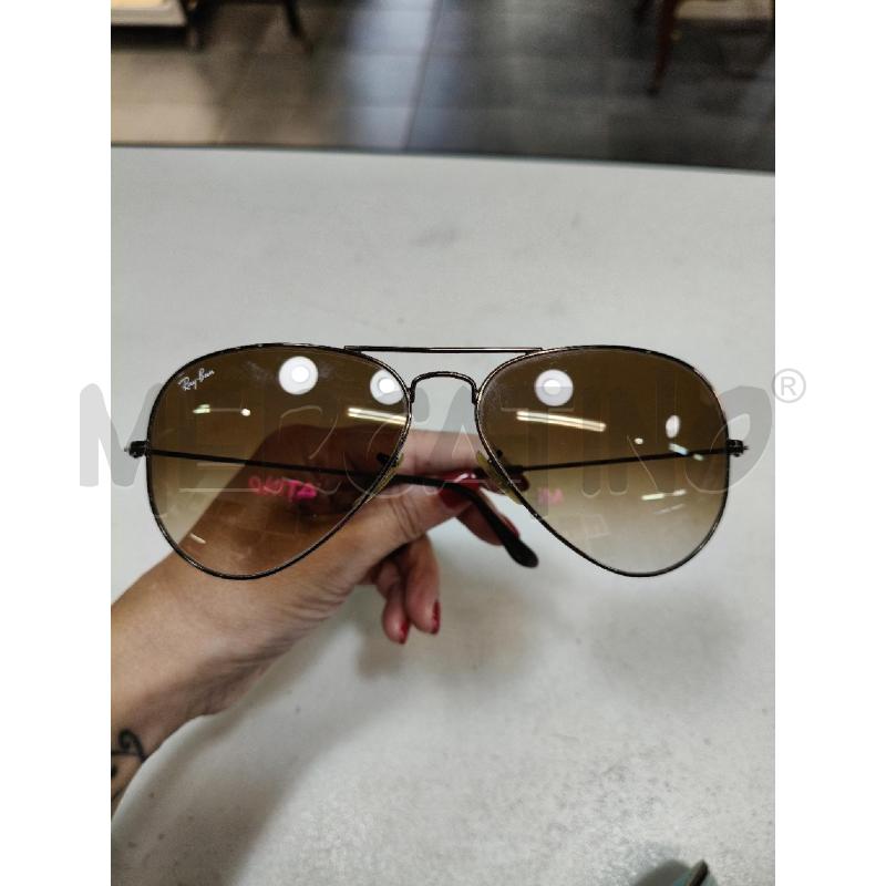 OCCHIALI SOLE RAY BAN AVIATOR MET LENTE AMBRA | Mercatino dell'Usato Roma talenti 3
