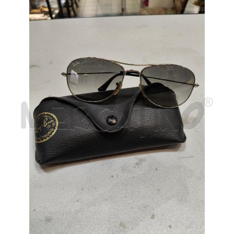 OCCHIALI SOLE RAY BAN LENTE OVALE FUME  | Mercatino dell'Usato Roma talenti 1