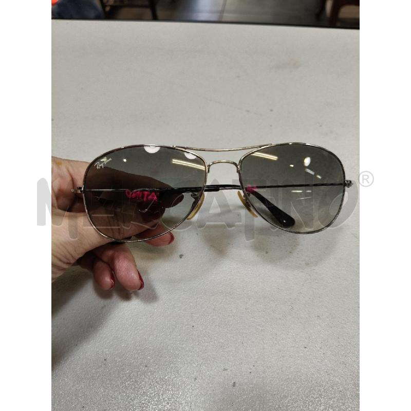 OCCHIALI SOLE RAY BAN LENTE OVALE FUME  | Mercatino dell'Usato Roma talenti 2