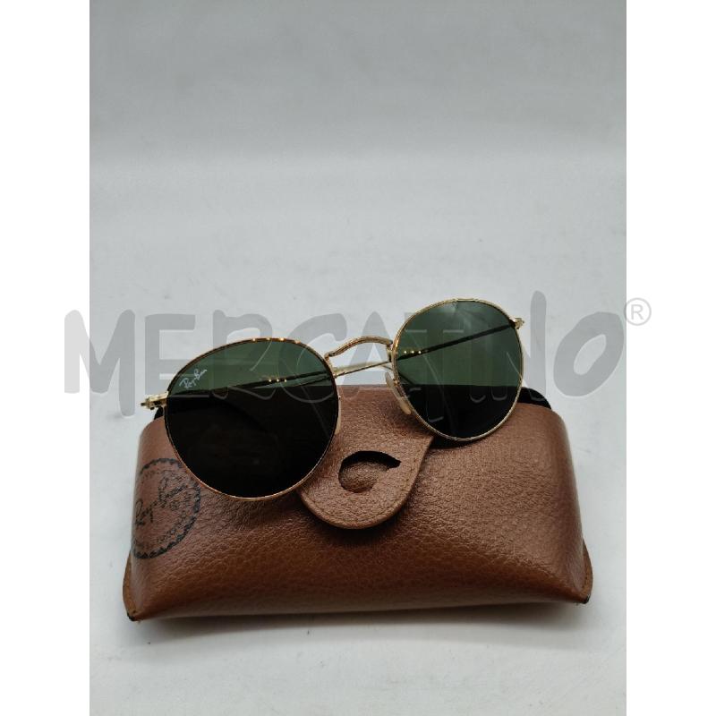 OCCHIALI SOLE RAY BAN TONDO DOR LENTE VER | Mercatino dell'Usato Roma talenti 1