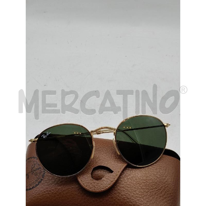 OCCHIALI SOLE RAY BAN TONDO DOR LENTE VER | Mercatino dell'Usato Roma talenti 2