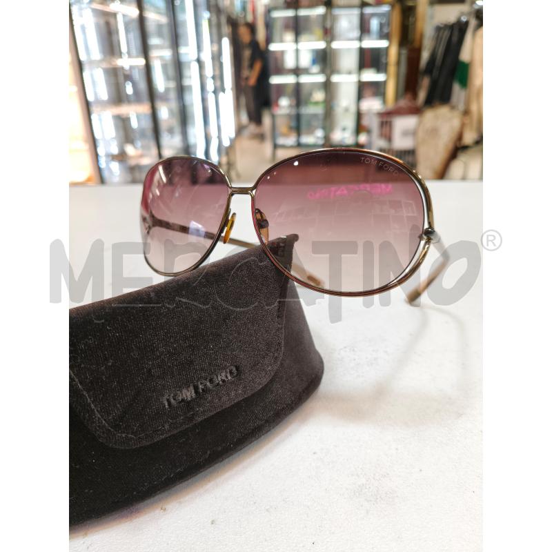 OCCHIALI SOLE TOM FORD TONDO BRONZO LENTE SFUM  | Mercatino dell'Usato Roma talenti 1