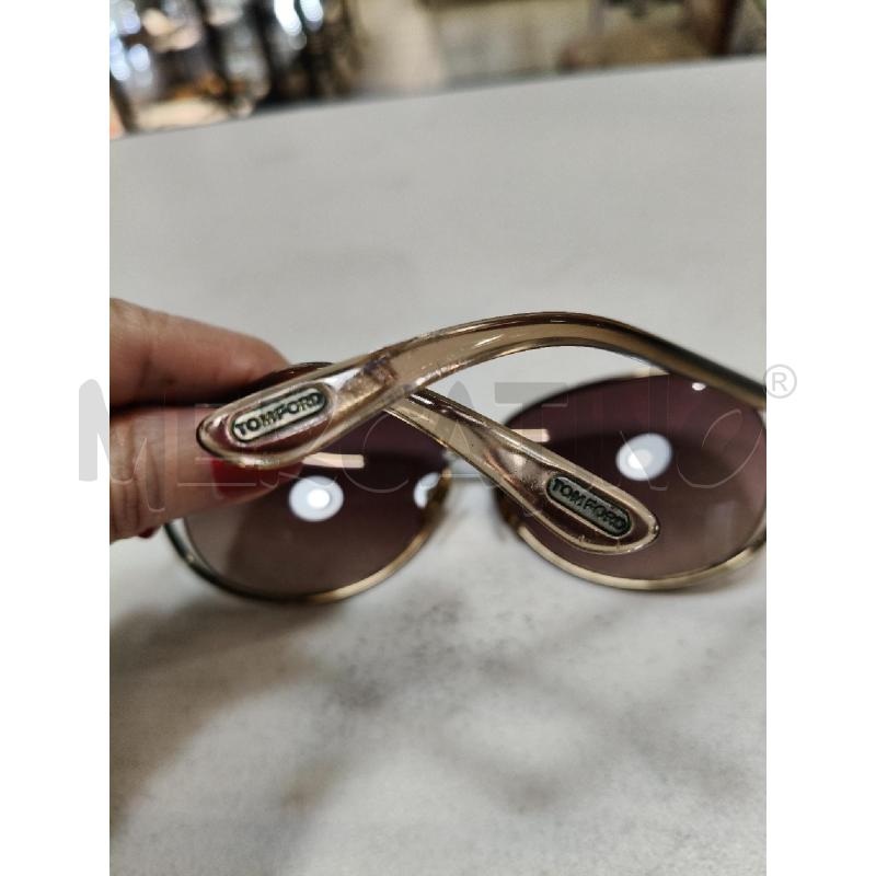 OCCHIALI SOLE TOM FORD TONDO BRONZO LENTE SFUM  | Mercatino dell'Usato Roma talenti 3