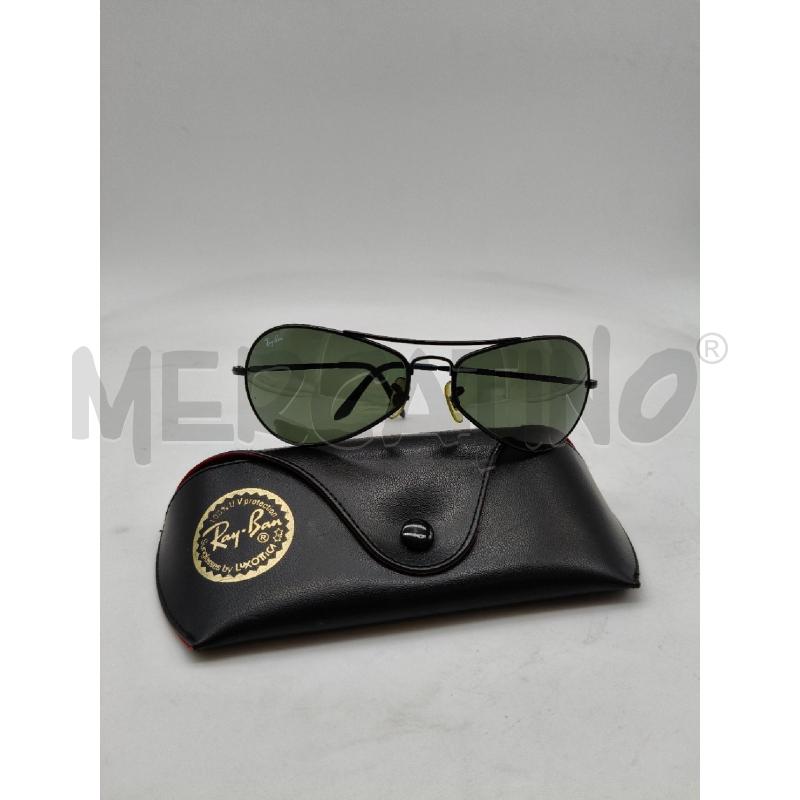OCCHIALI U RAYBAN AVIATOR NE GOCCIA  | Mercatino dell'Usato Roma talenti 1