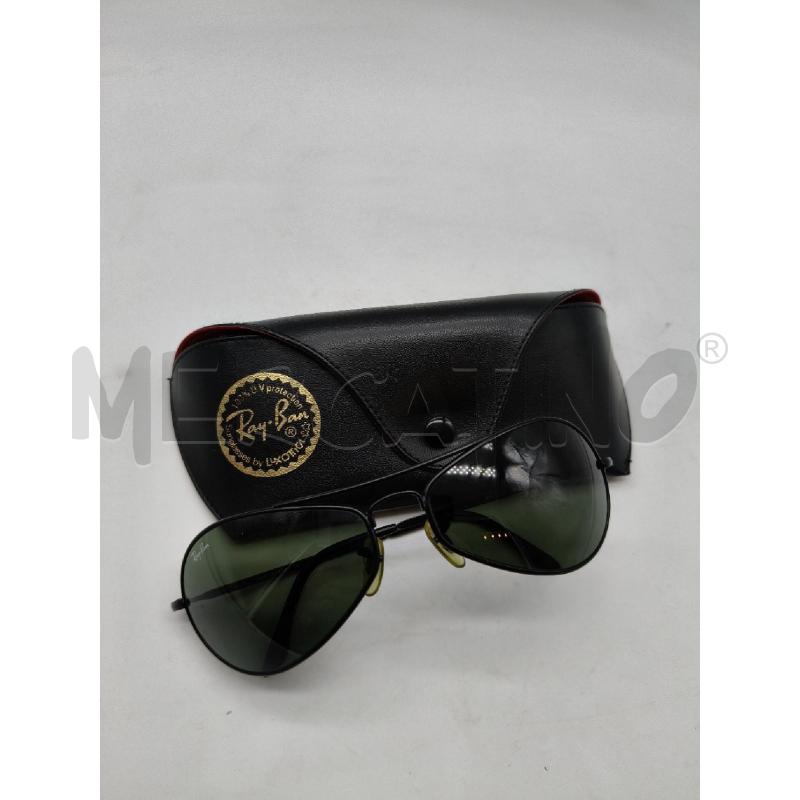 OCCHIALI U RAYBAN AVIATOR NE GOCCIA  | Mercatino dell'Usato Roma talenti 2