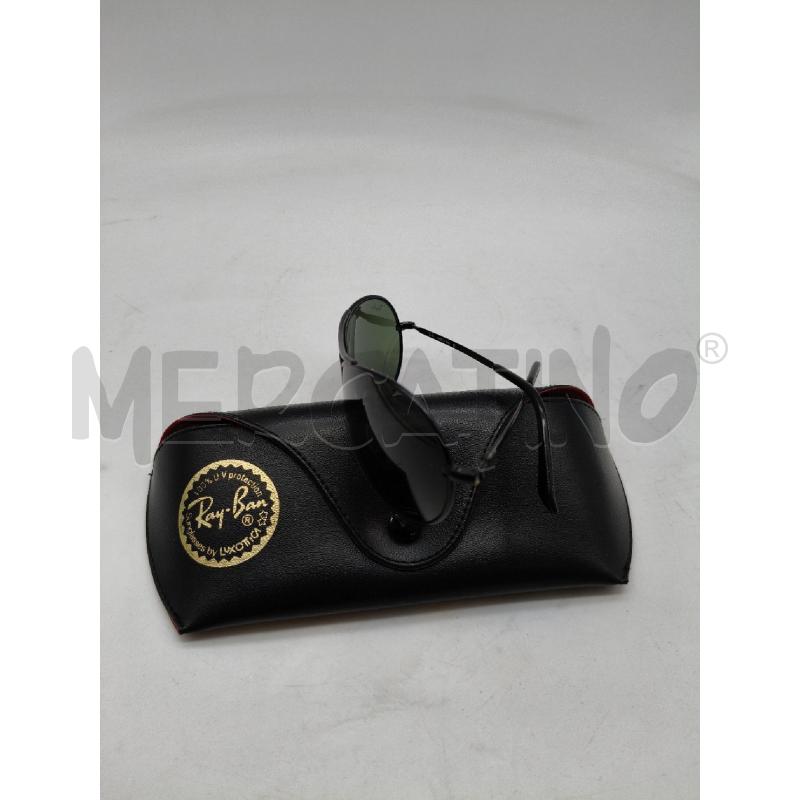 OCCHIALI U RAYBAN AVIATOR NE GOCCIA  | Mercatino dell'Usato Roma talenti 3