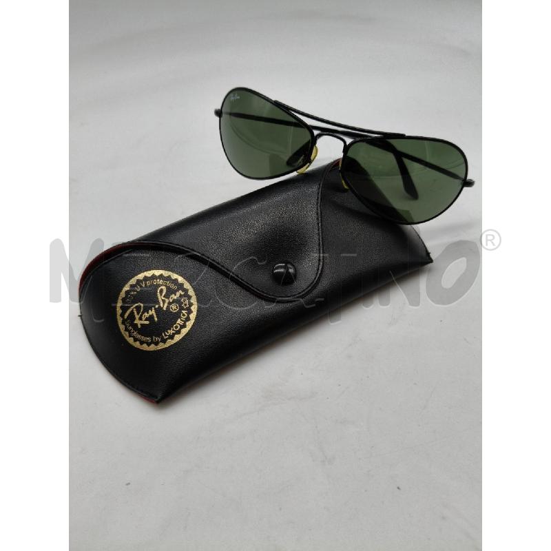 OCCHIALI U RAYBAN AVIATOR NE GOCCIA  | Mercatino dell'Usato Roma talenti 4