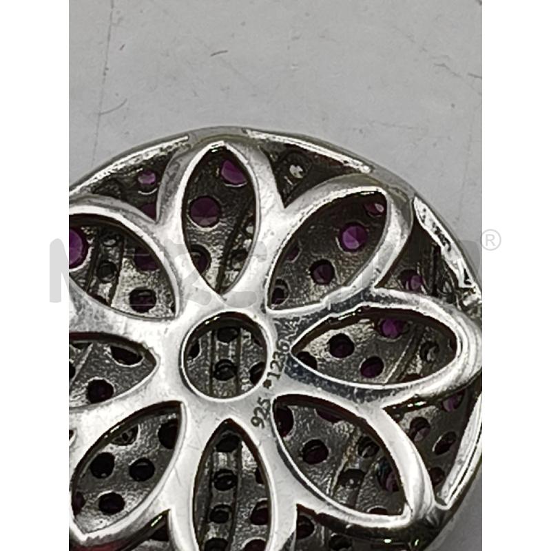 ORECCHINI FUSION 2 TONDI PAVE VIOLA BIA | Mercatino dell'Usato Roma talenti 4