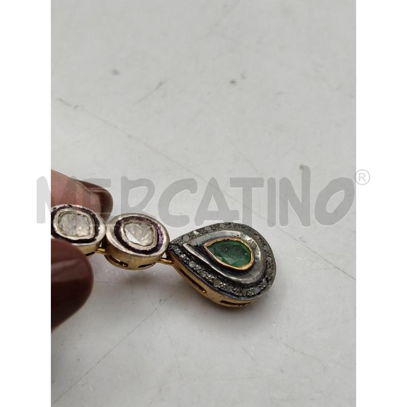 ORECCHINI FUSION DIAM POLKI/SMER VITTORIANI | Mercatino dell'Usato Roma talenti 3