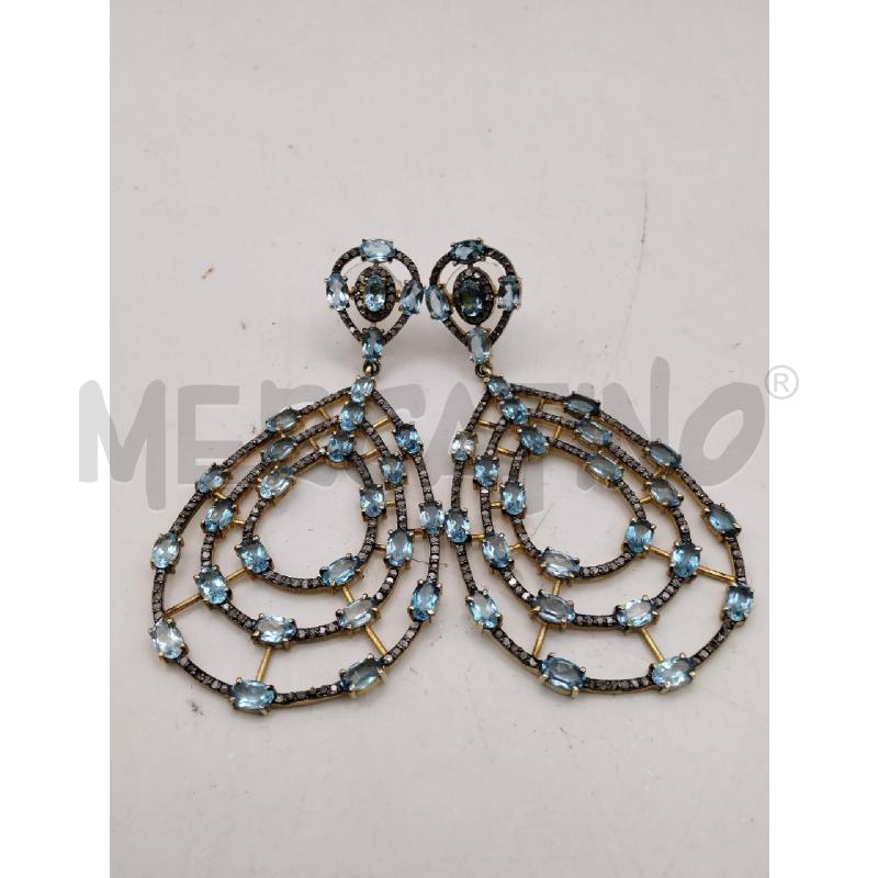 ORECCHINI FUSION LAM MAXI GOCCIA LIBERTY ACQUAM BRILL | Mercatino dell'Usato Roma talenti 1
