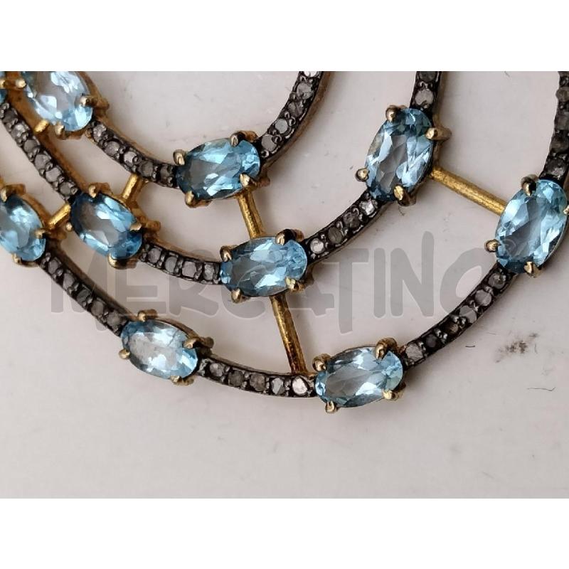 ORECCHINI FUSION LAM MAXI GOCCIA LIBERTY ACQUAM BRILL | Mercatino dell'Usato Roma talenti 2