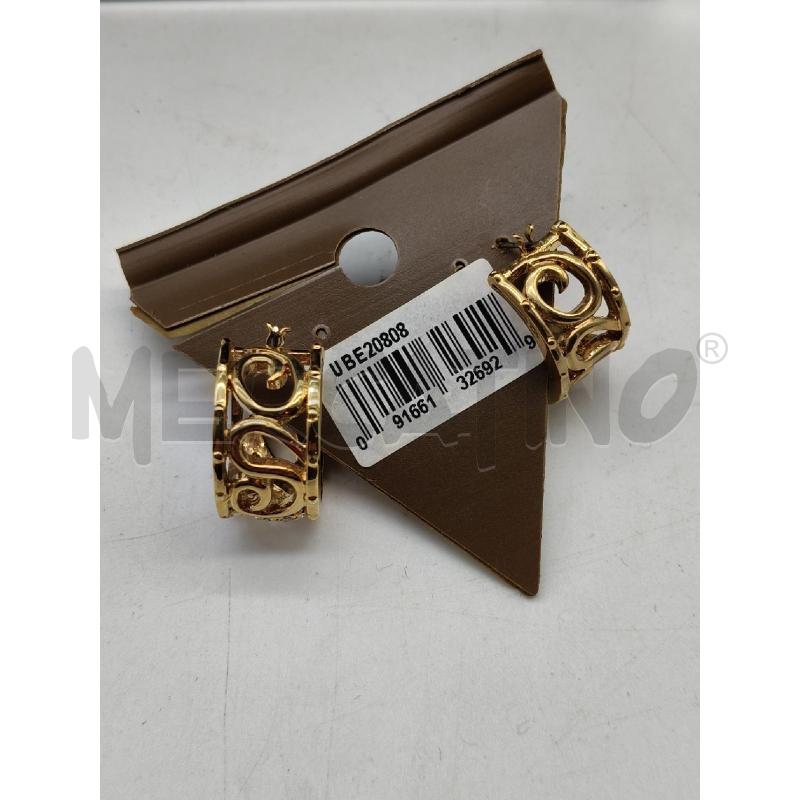 ORECCHINI GUESS CERCHIO LARGO DOR LOGO STRASS | Mercatino dell'Usato Roma talenti 3