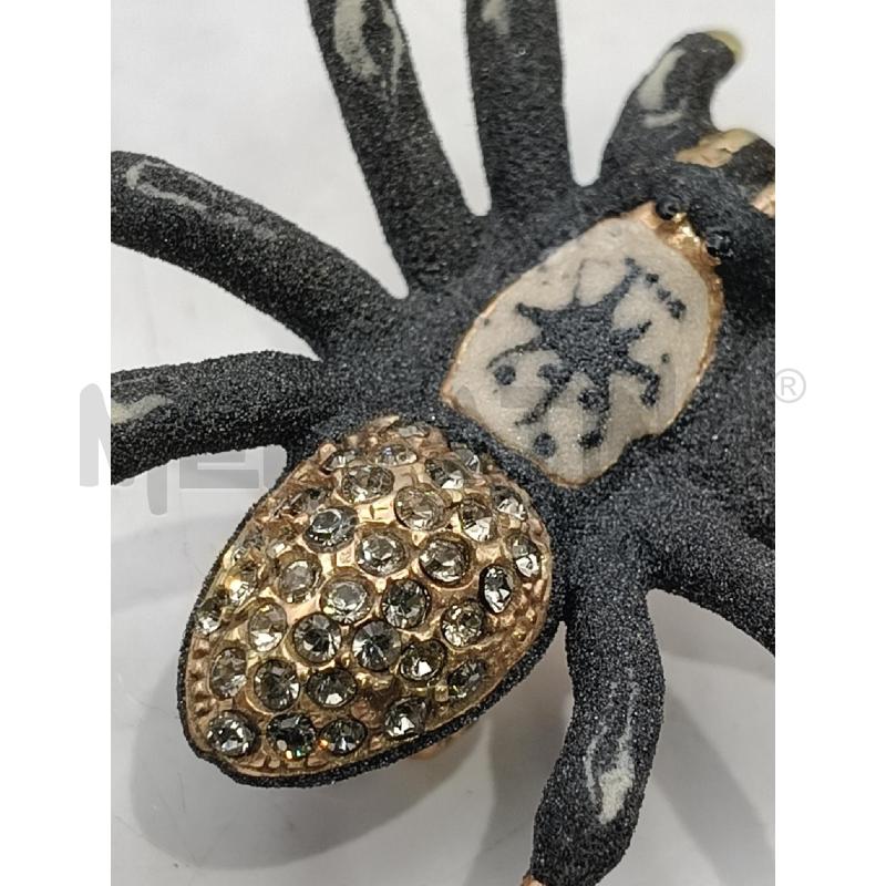 ORECCHINI RAGNO GRIGIO/DOR/STRASS | Mercatino dell'Usato Roma talenti 4