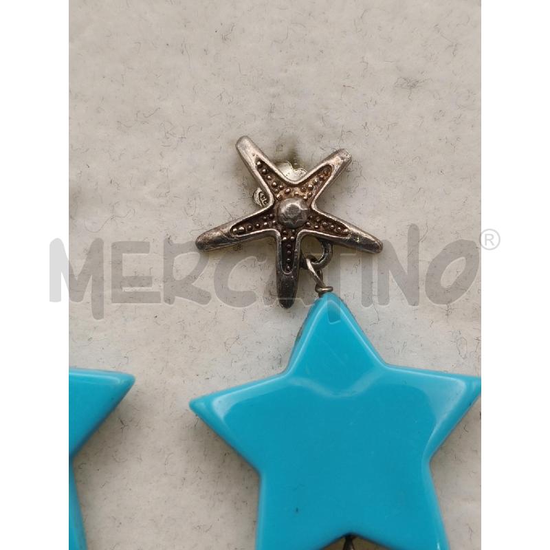 ORECCHINI STELLA FUSION PEND STELLE CEL/NE GOCCIA TURCH | Mercatino dell'Usato Roma talenti 2