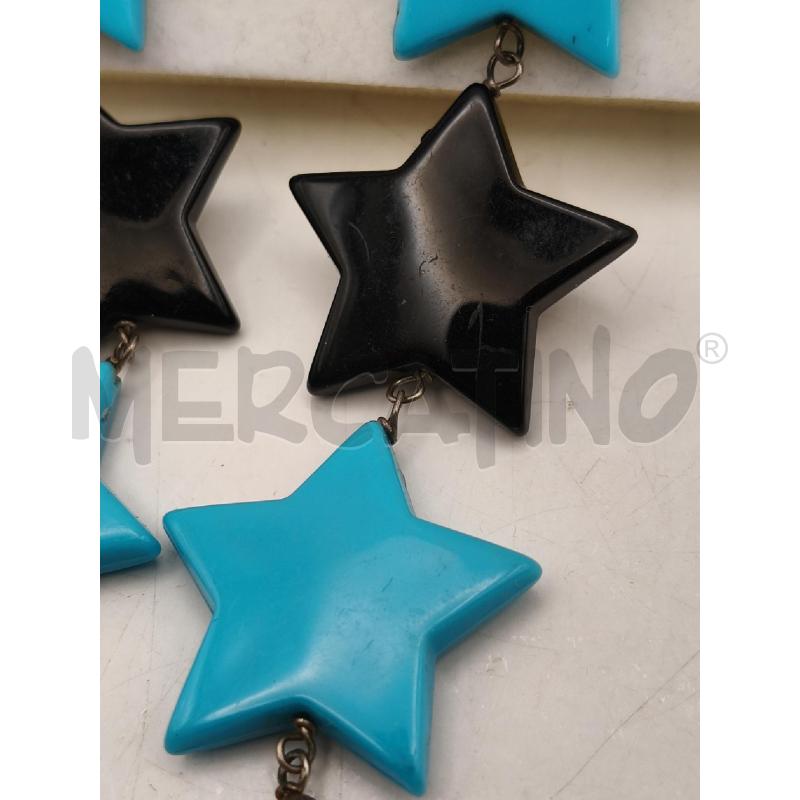 ORECCHINI STELLA FUSION PEND STELLE CEL/NE GOCCIA TURCH | Mercatino dell'Usato Roma talenti 3