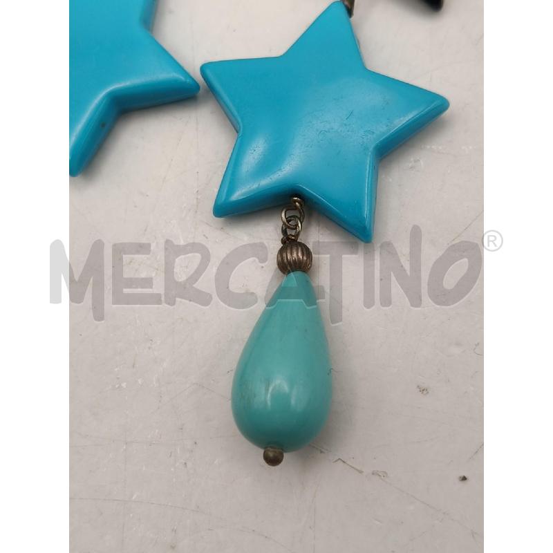 ORECCHINI STELLA FUSION PEND STELLE CEL/NE GOCCIA TURCH | Mercatino dell'Usato Roma talenti 4