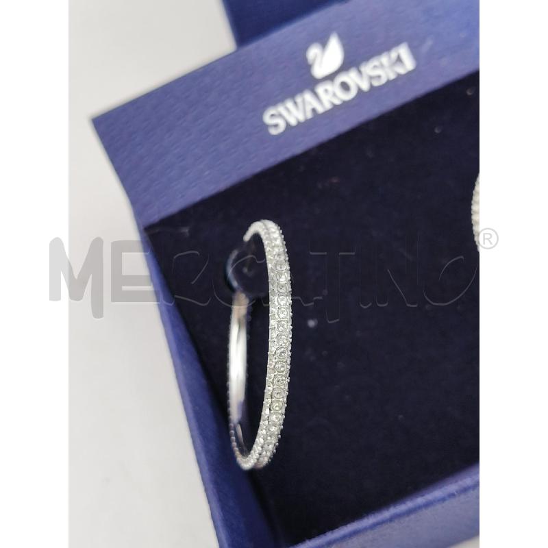 ORECCHINI SWAROVSKI CERCHIO PAVE  | Mercatino dell'Usato Roma talenti 2