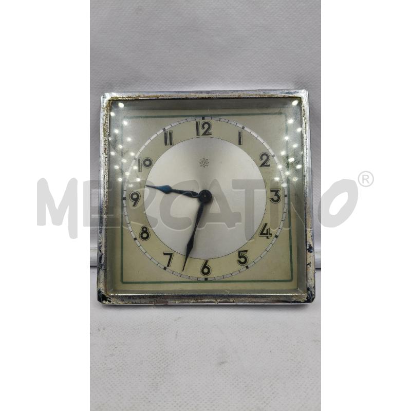 OROLOGIO ART DECO'CROMO DA RIV | Mercatino dell'Usato Roma talenti 1