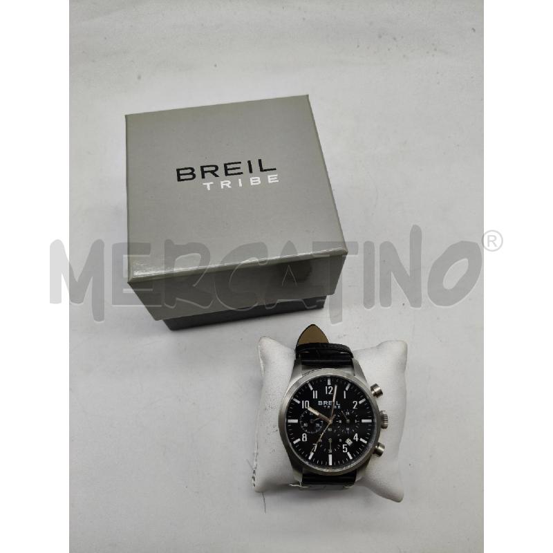 OROLOGIO BREIL TRIBE NERO CRONO NUM BIANCHI | Mercatino dell'Usato Roma talenti 1