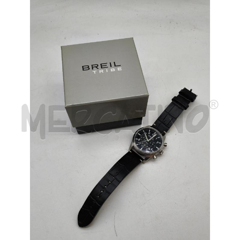 OROLOGIO BREIL TRIBE NERO CRONO NUM BIANCHI | Mercatino dell'Usato Roma talenti 4
