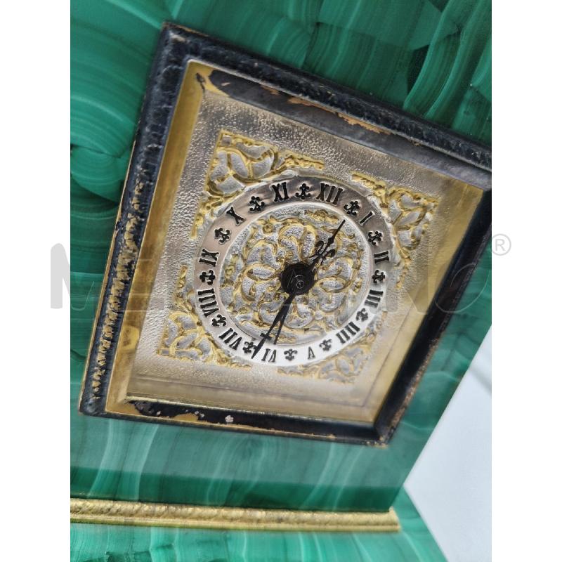 OROLOGIO BRONZO DOR MALACHITE | Mercatino dell'Usato Roma talenti 2