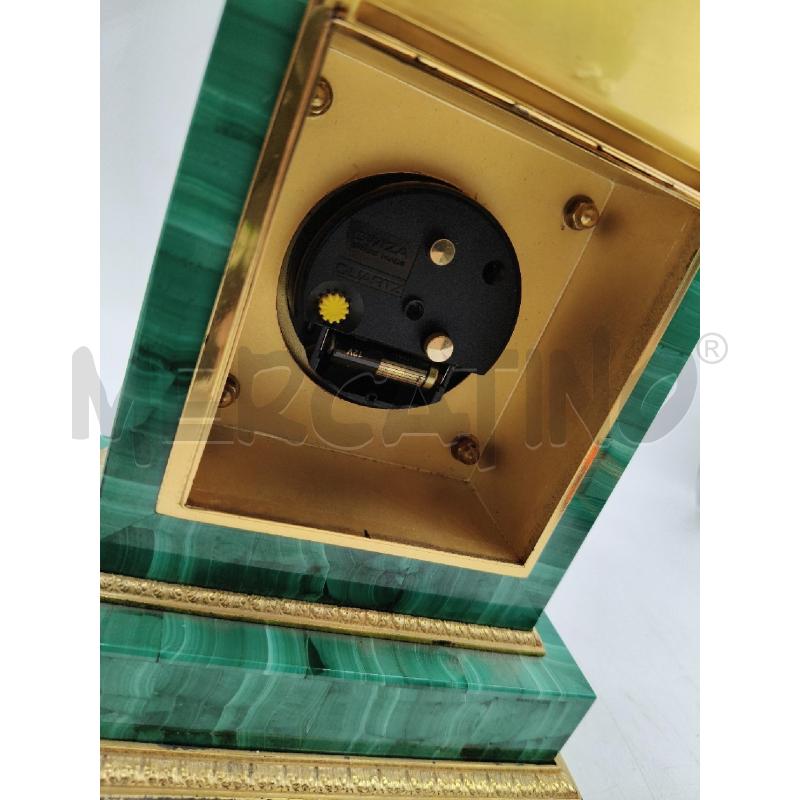 OROLOGIO BRONZO DOR MALACHITE | Mercatino dell'Usato Roma talenti 4