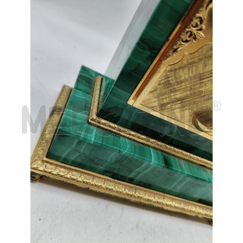 OROLOGIO BRONZO DOR MALACHITE | Mercatino dell'Usato Roma talenti 5