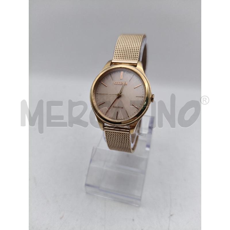 OROLOGIO CITIZEN ECO DRIVE LADY ROSE  | Mercatino dell'Usato Roma talenti 1