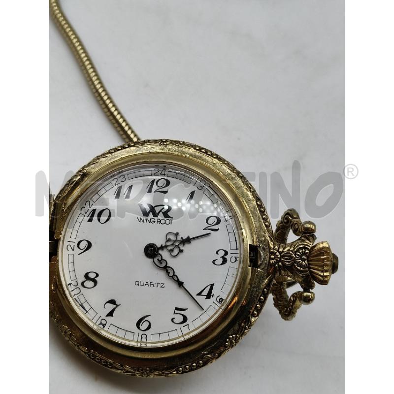 OROLOGIO DA TASCA WING ROOT DOR AQUILA | Mercatino dell'Usato Roma talenti 3