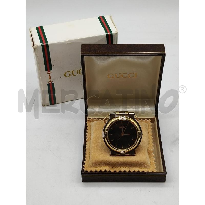 OROLOGIO DA TAVOLO GUCCI LAMINATO DOR  | Mercatino dell'Usato Roma talenti 1