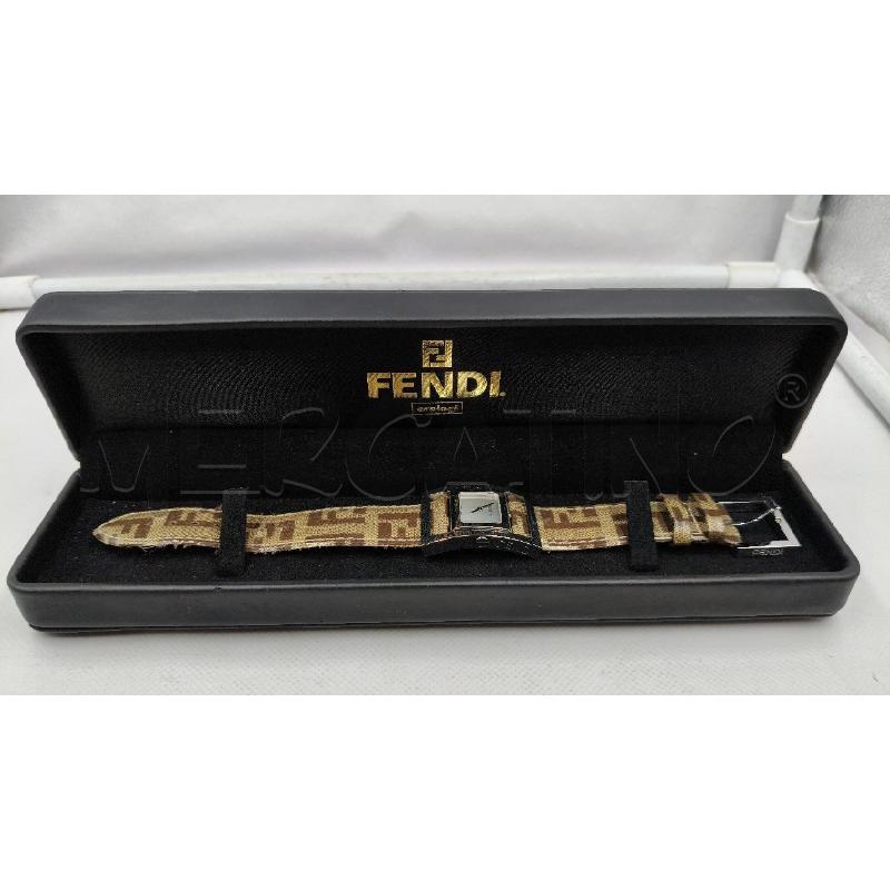 OROLOGIO D FENDI RETT CINT LOGO  | Mercatino dell'Usato Roma talenti 1