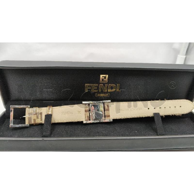 OROLOGIO D FENDI RETT CINT LOGO  | Mercatino dell'Usato Roma talenti 3